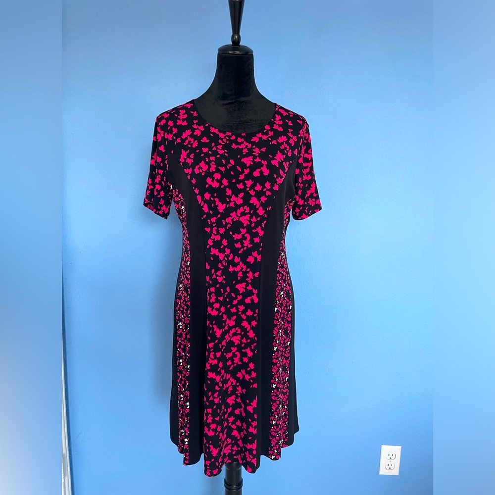 Black and Red Dress